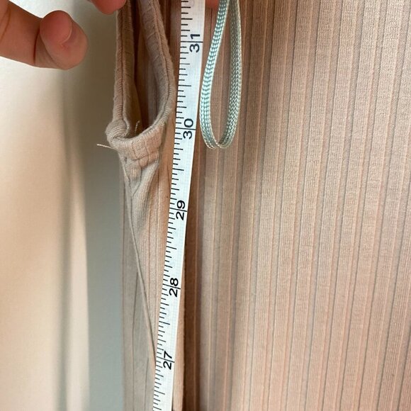 Women's Venus Twist Bodycon Ribbed Maxi Dress Keyhole Back Mock Neck - Picture 7 of 13